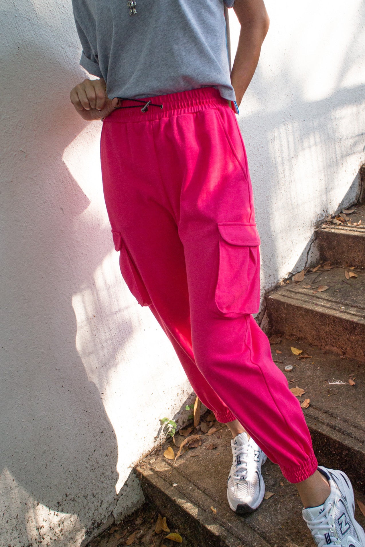 Dark cheap pink joggers