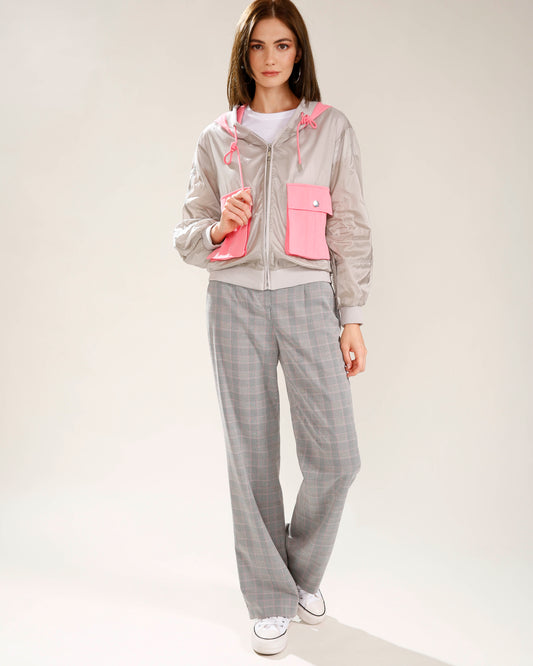 Patch Pocket Windbreaker Jacket