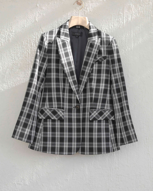 Plaid Blazer