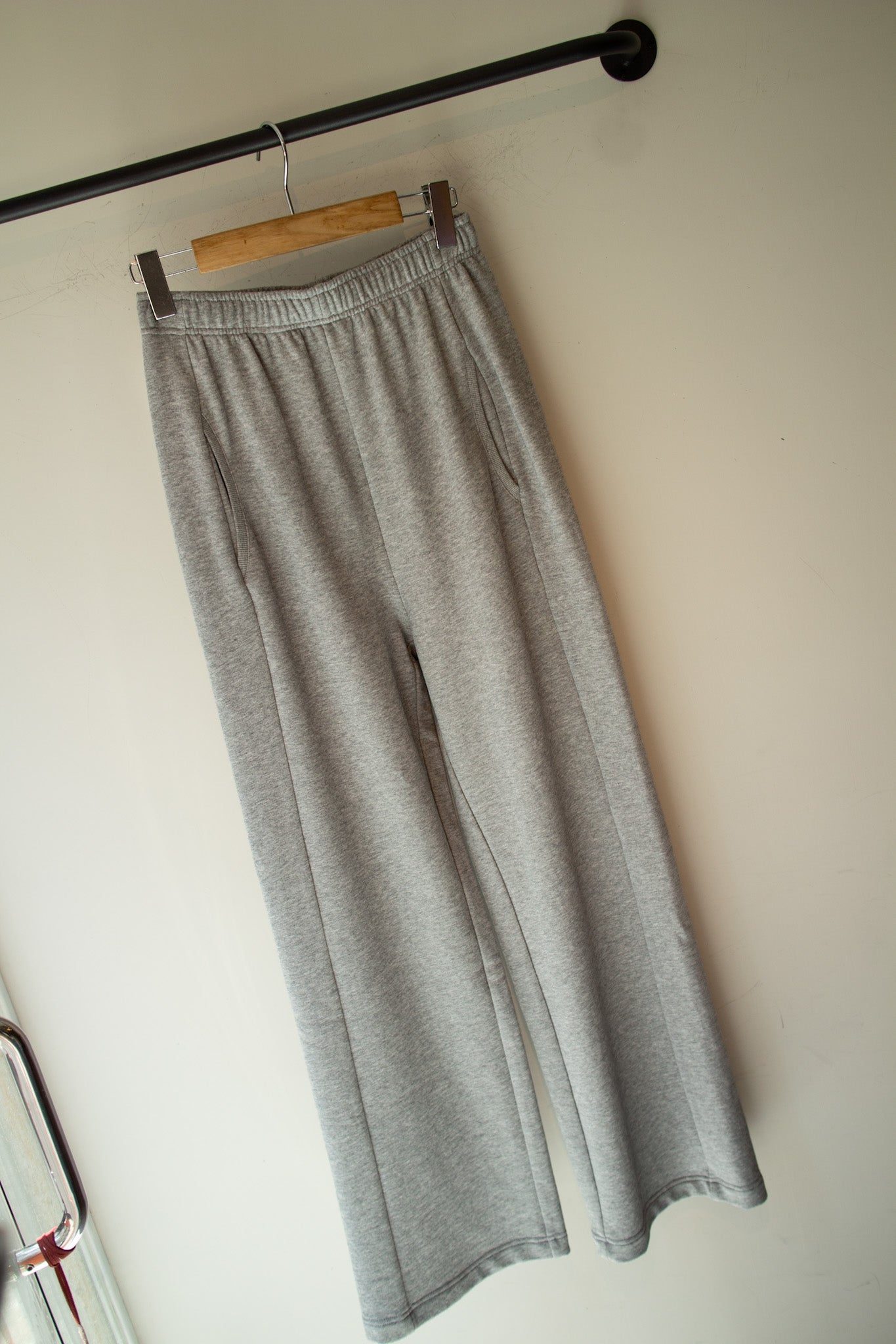 Grey Straight Leg Joggers