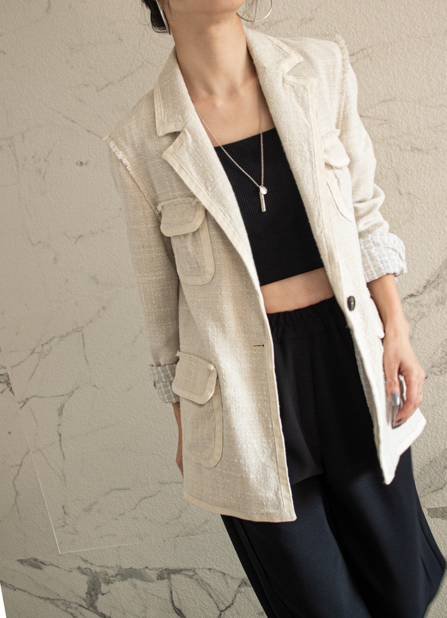 Linen Cotton Blazer