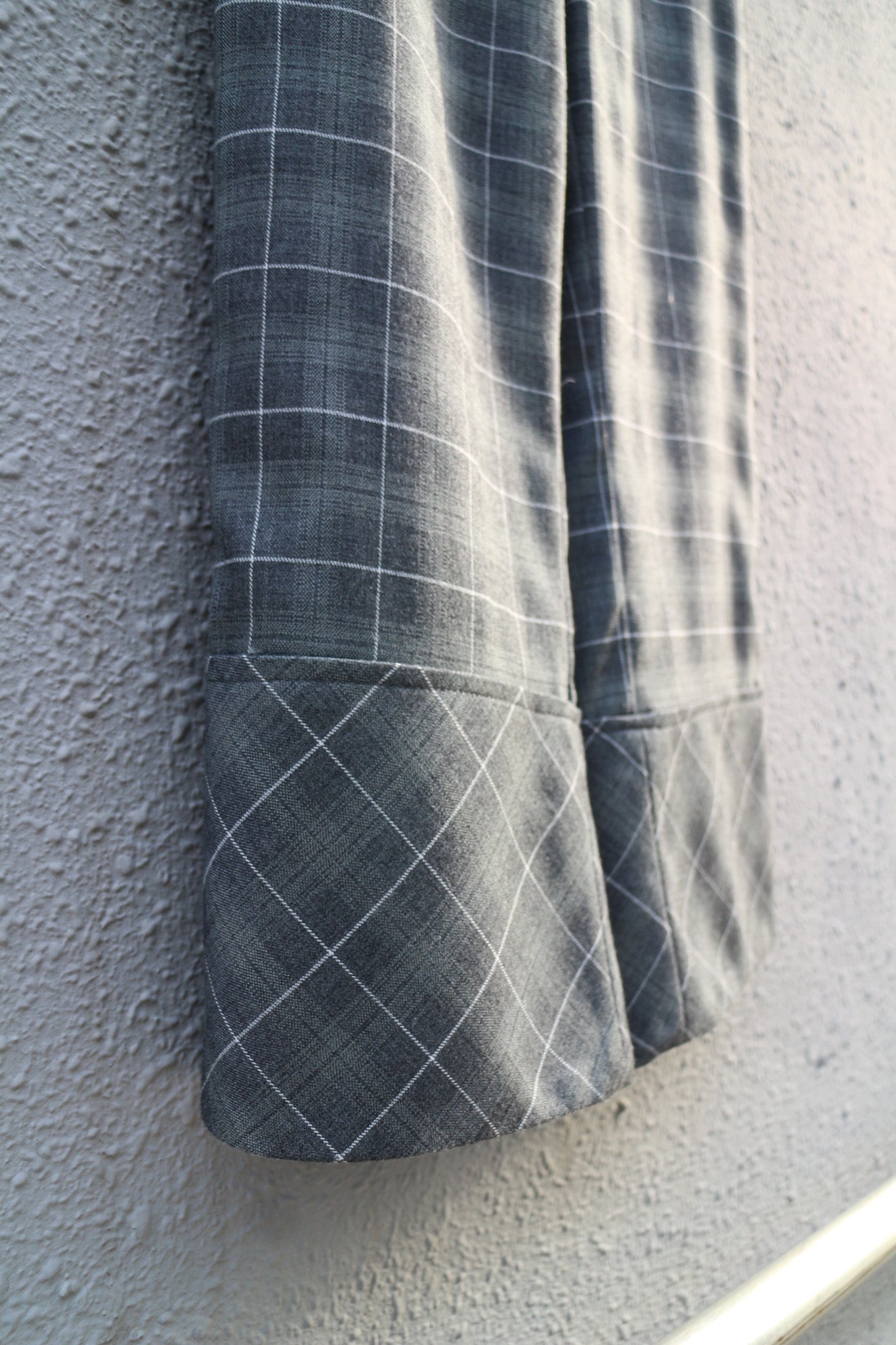 Plaid Wide Leg Trousers