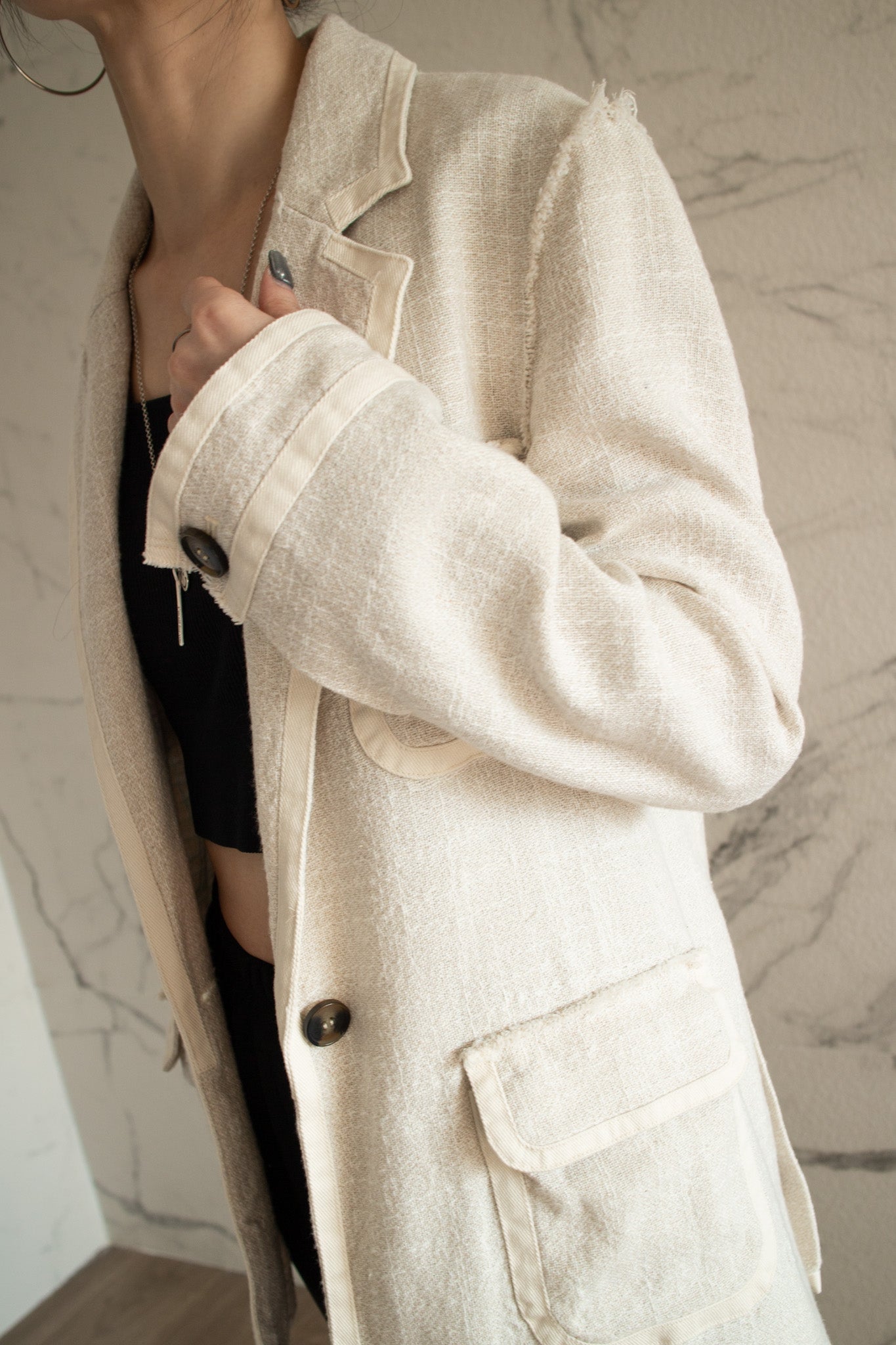 Linen Cotton Blazer