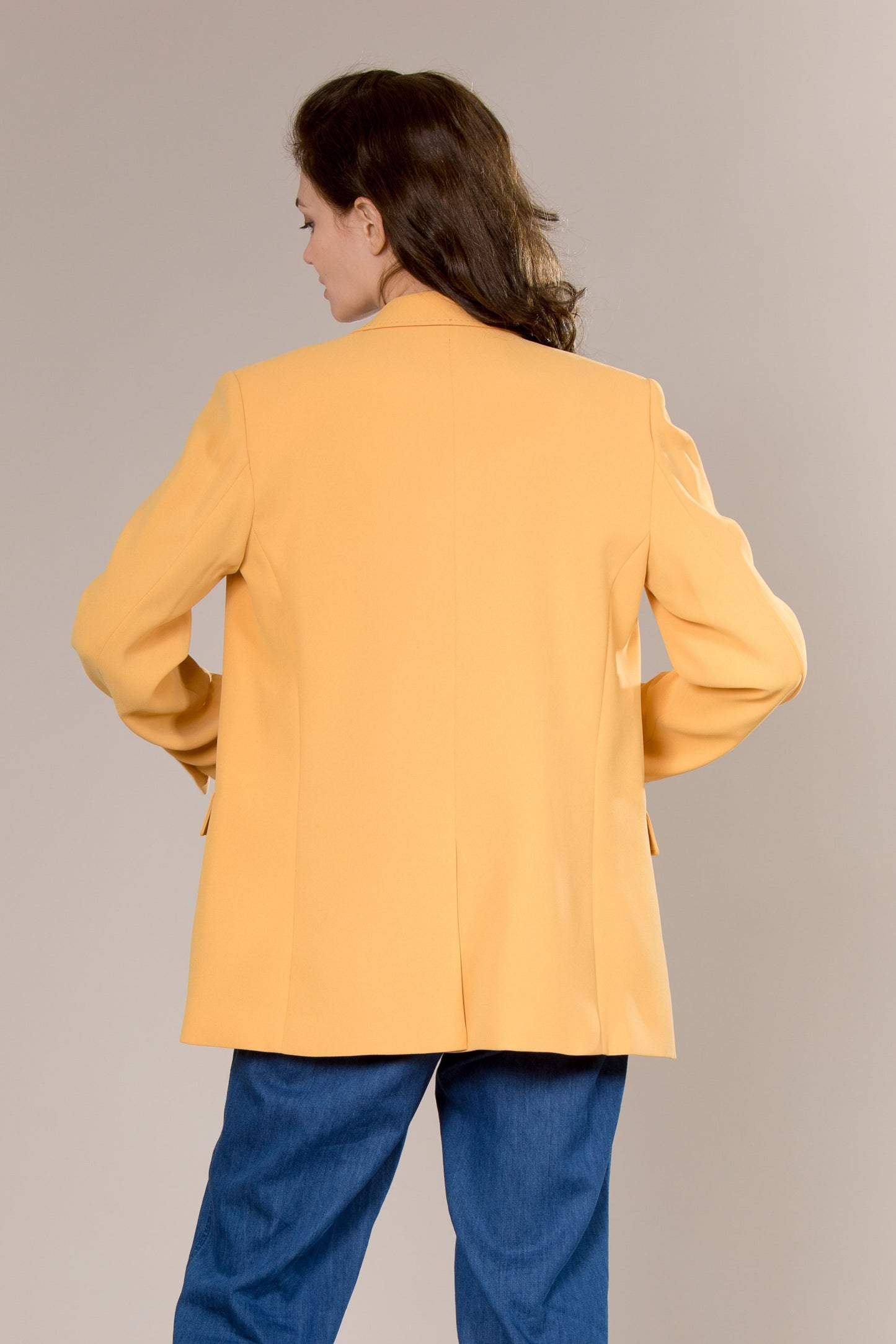 Pick Stitching Oversize Blazer