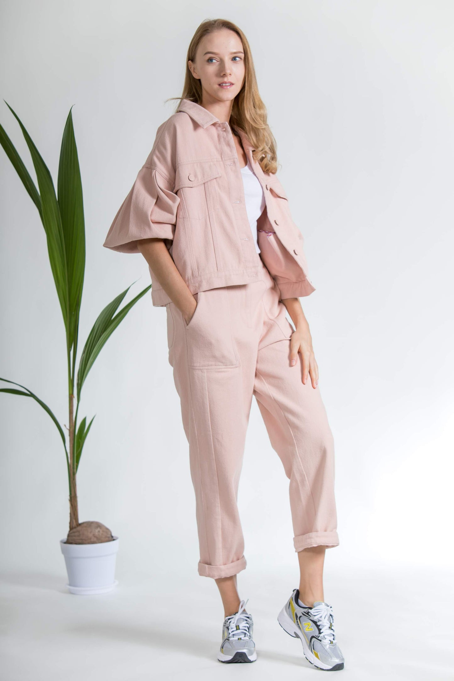 Pop Cotton Trousers